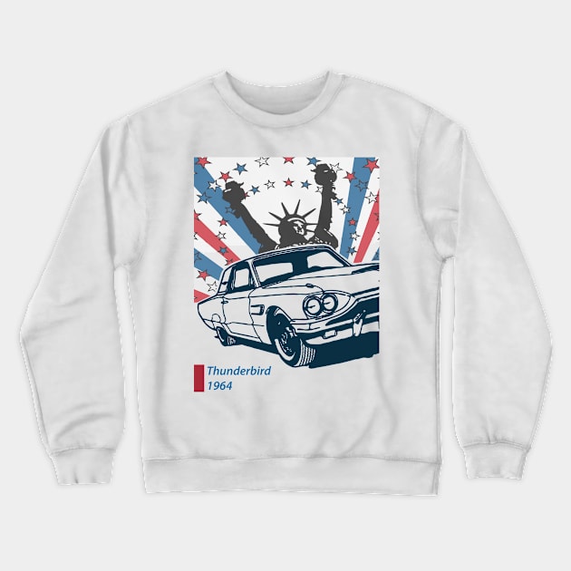 Thunderbird 1964 Crewneck Sweatshirt by EtyazaForez